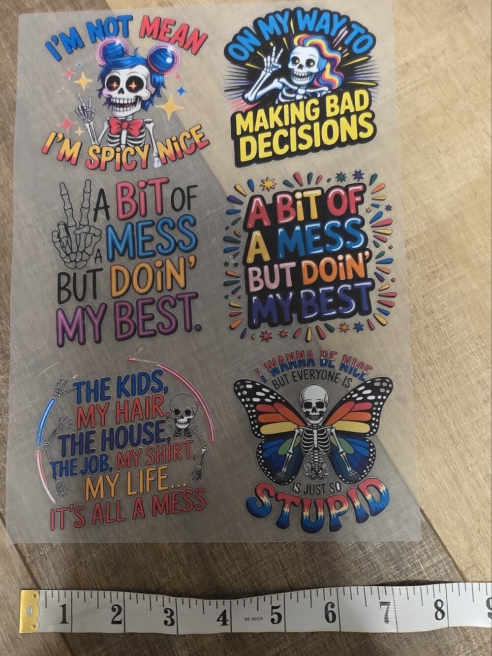🎉3 For 20🎉 Heat Transfer Decals